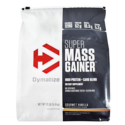 Super Mass Gainer, Vanilla, 12 LBS