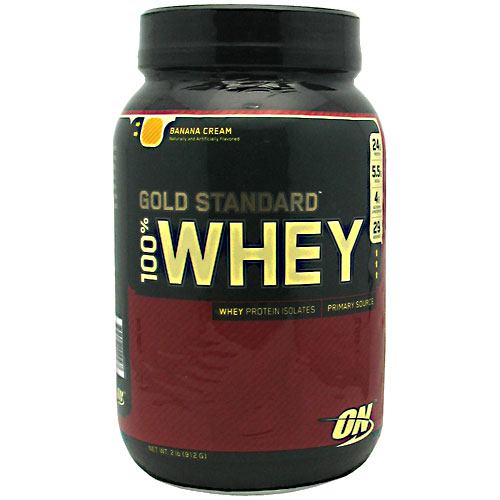 100% Whey, Banana Cream, 2 lb (912 g)