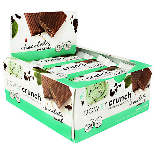 Power Crunch, Chocolate Mint, 12 (1.4 oz )Bars