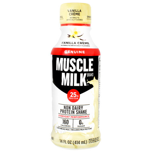 Muscle Milk Rtd, Vanilla Creme, 12 (14 fl oz)  Bottles