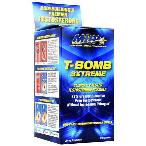 T-bomb 3xtreme, 168 Capsules, 168 Capsules