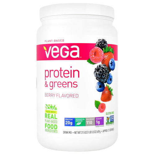 Protein & Greens, Berry, 21 Servings (21.5 oz)