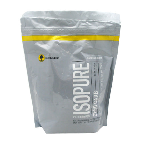 Zero Carb Isopure, Banana Cream, 1 lb (454 g)