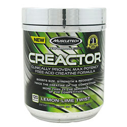 Creactor, Lemon-lime Twist, 120 Servings