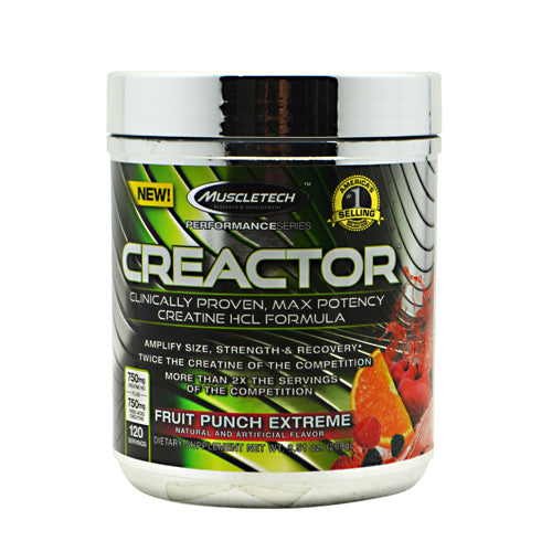 Creactor, Fruit Punch Extreme, 120 Servings