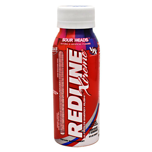 Redline Xtreme Rtd, Sour Heads, 24 - 8 fl oz (240 ml) Bottles