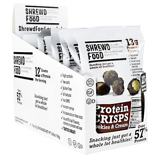 Protein Crisp, Cookies & Cream, 16 (.74 oz) Bags