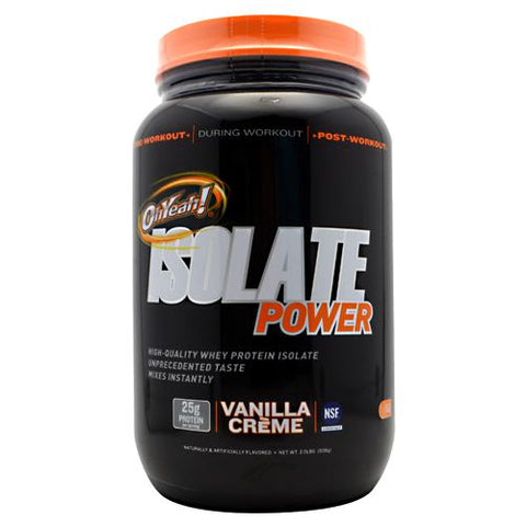 Isolate Power, Vanilla Creme, 2 lbs (908 g)