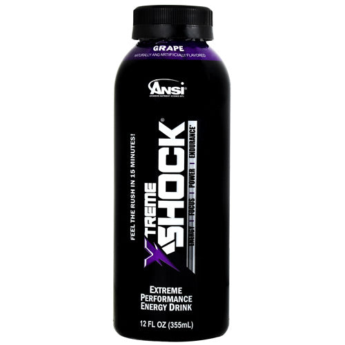 Xtreme Shock, Grape, 12 (12 fl oz) Bottles