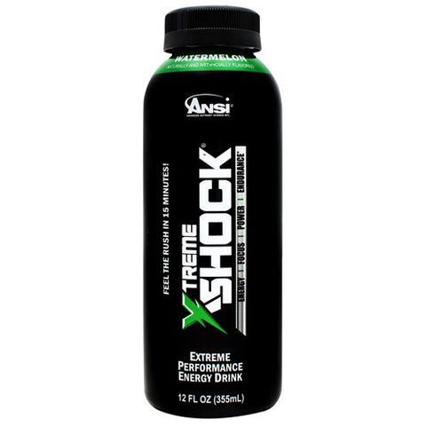 Xtreme Shock, Watermelon, 12-12 fl oz bottles