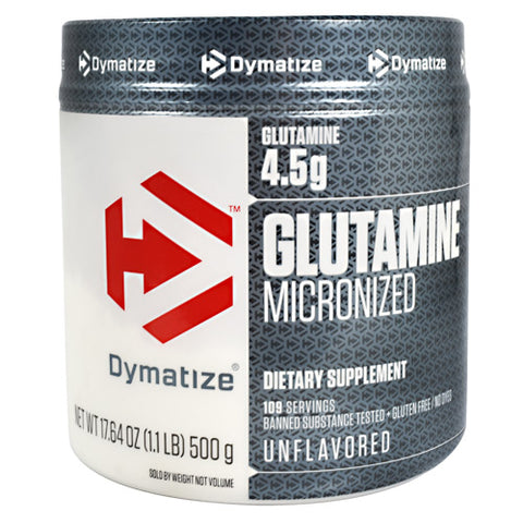 Glutamine Micronized 500 Gram, Unflavored, 1.1 lbs (500 g)