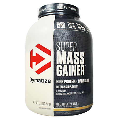 Super Mass Gainer, Gourmet Vanilla, 6 lbs (2,722g)