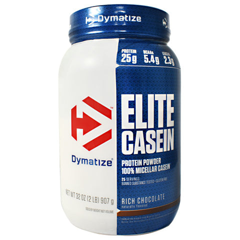 Elite Casein, Rich Chocolate, 2 lb (907 g)