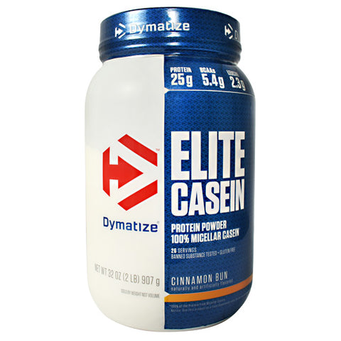 Elite Casein, Cinnamon Bun, 2 lb (907 g)