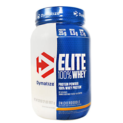 Elite 100% Whey, Snickerdoodle, 2 lb (907 g)