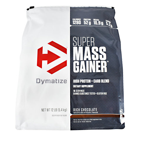 Super Mass Gainer, Rich Chocolate, 12 LBS