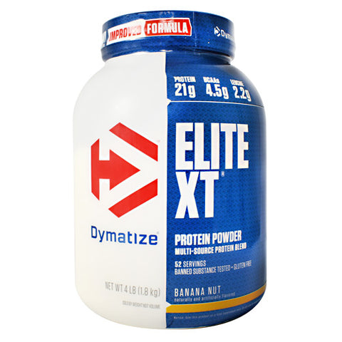 Elite Xt, Banana Nut, 4 lbs (1.8 kg)