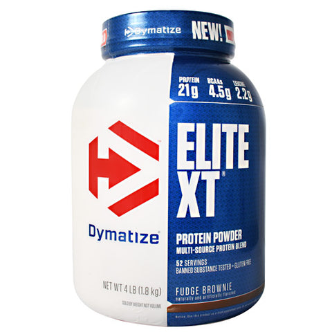 Elite Xt, Fudge Brownie, 4 lbs (1.8 kg)