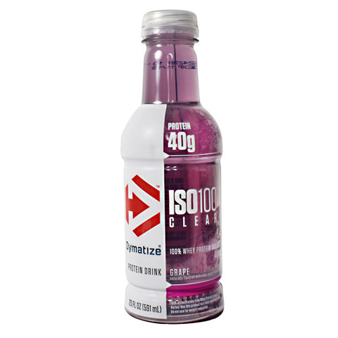 Iso100 Clear, Grape, 12 - 20 FL OZ Bottles