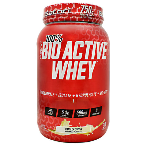 Bio-active Whey, Vanilla Swirl, 30 Servings (2.31 lbs)