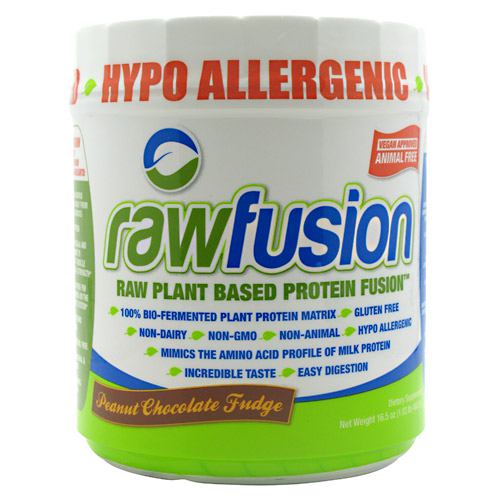 Raw Fusion, Peanut Chocolate Fudge, 15 Servings