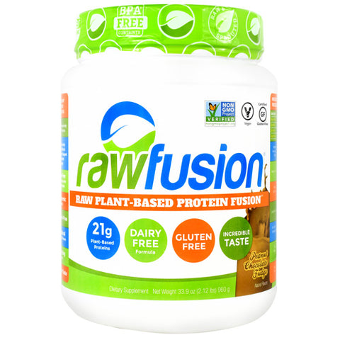 Raw Fusion, Peanut Chocolate Fudge, 30 Servings