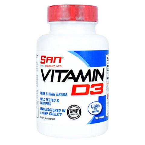 Vitamin D3, 360 Softgels, 360 Softgels