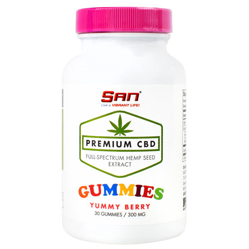 Premium Cbd Gummies, Yummy Berry, 30 Gummies (300mg)