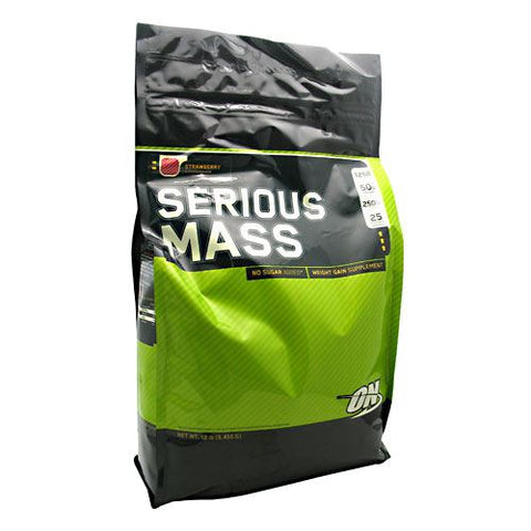 Serious Mass, Strawberry, 12lbs (5,455 g)