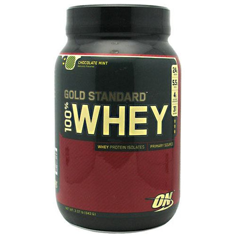 100% Whey, Chocolate Mint, 2 lbs (909 g)