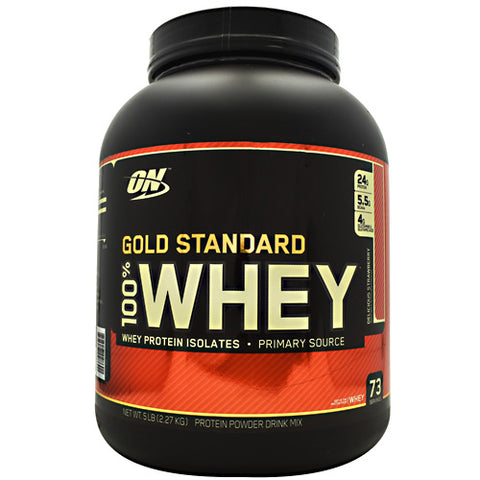 100% Whey, Delicious Strawberry, 5 lbs