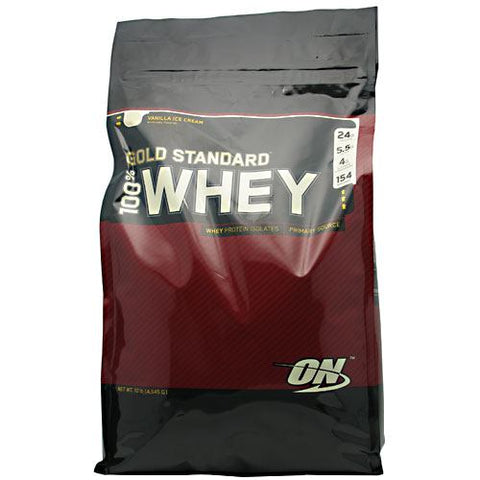 100% Whey, Vanilla Ice Cream, 10 lbs