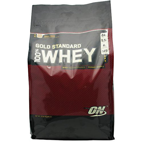 100% Whey, Rocky Road, 10 lbs (4,545g)