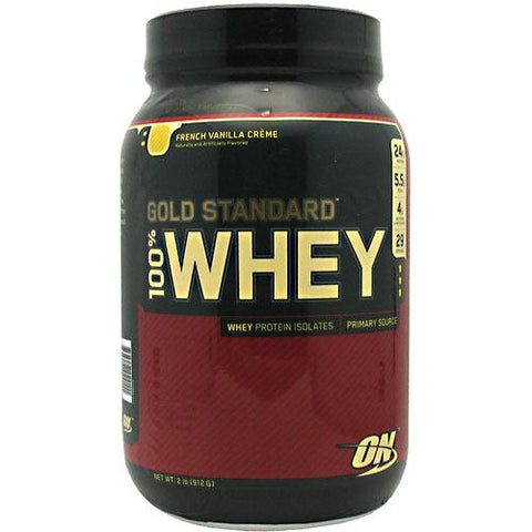 100% Whey, French Vanilla Creme, 2 lb (912 g)