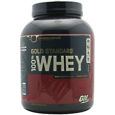 100% Whey, Extreme Milk Chocolate, 5 lb (2,273 g)