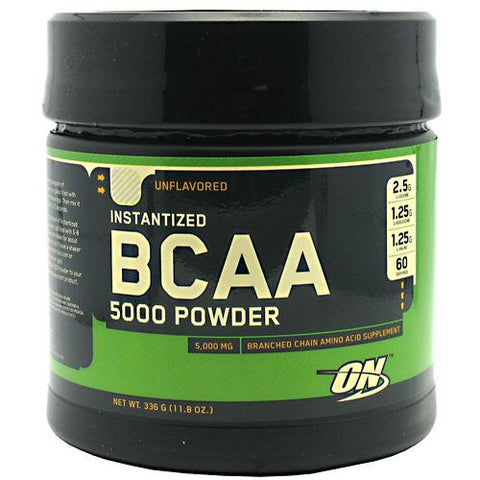 Instantized Bcaa 5000 Powder, Unflavored, 11.8 oz (336 g)