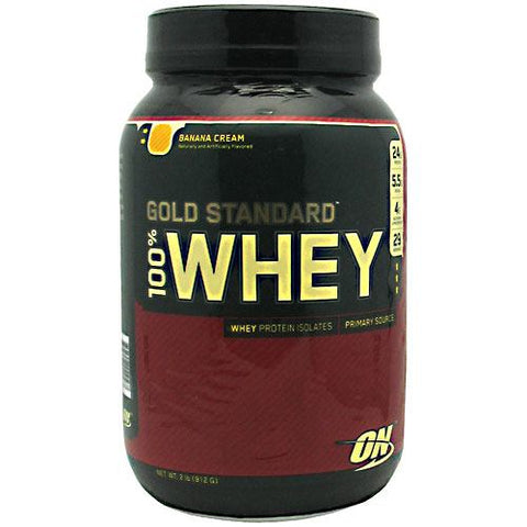 100% Whey, Banana Cream, 2 lb (912 g)