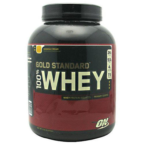 100% Whey, Banana Cream, 5 lb (2,273 g)