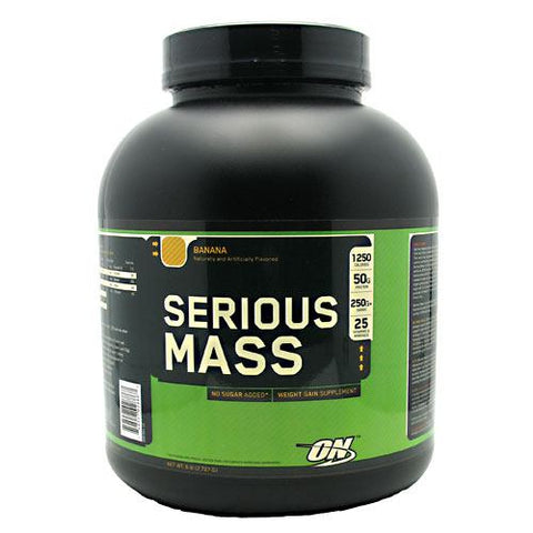 Serious Mass, Banana, 6 lb (2727 g)