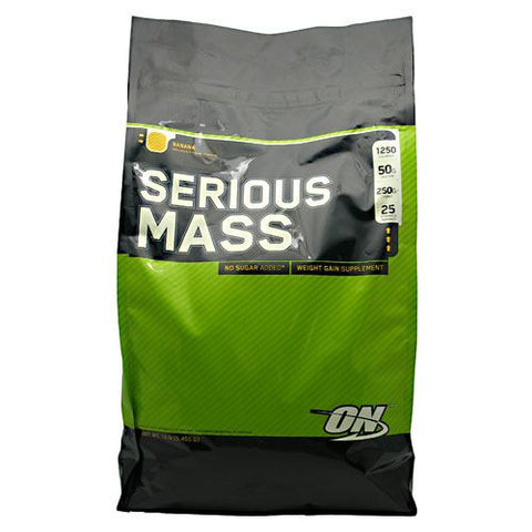 Serious Mass, Banana, 12 lb (5455 g)