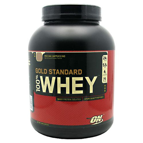 100% Whey, Mocha Cappuccino, 5 lb (2273 g)