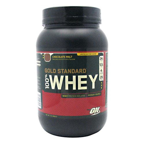 100% Whey, Chocolate Malt, 2 lb (909 g)