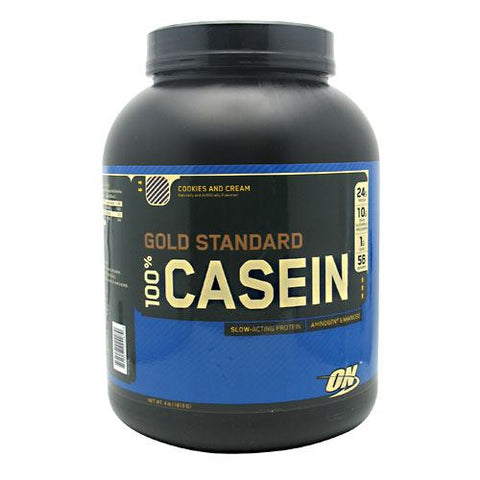 100% Casein, Cookies And Cream, 4 lb (1818 g)