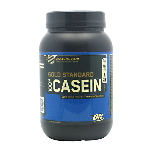 100% Casein, Cookies And Cream, 2 lb (909 g)