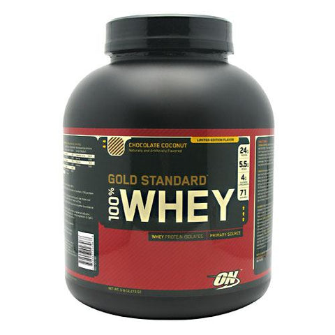 100% Whey, Chocolate Coconut, 5 lb (2,273 g)