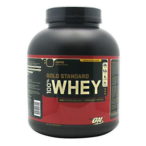 100% Whey, Coffee, 5 lb (2,273 g)