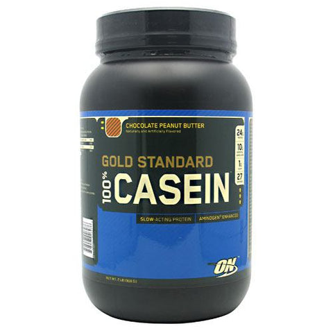 100% Casein, Chocolate Peanut Butter, 2 lb (909 g)