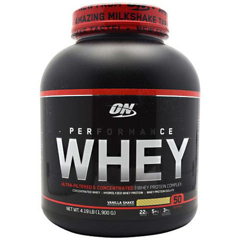 Performance Whey, Vanilla Shake, 4.19 lbs (1,950 g)