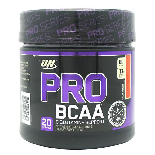 Pro Bcaa, Fruit Punch, 20 Servings