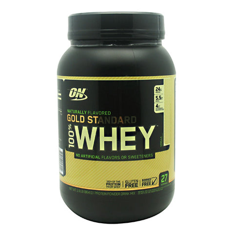 100% Whey, Vanilla, 1.9 lb